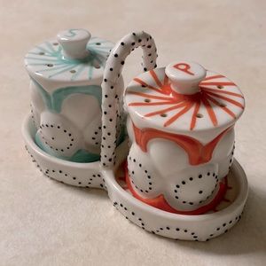 {anthropologie} Salt & Pepper Shaker Set